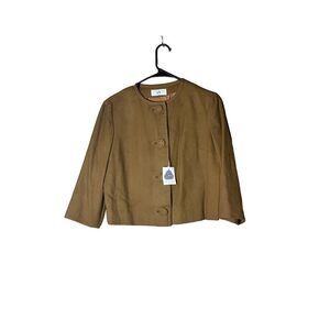 Pendleton Vintage 100%‎ Virgin Wool Blazer Coat Size 12 NWT